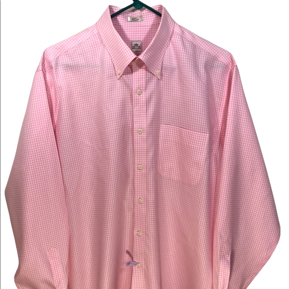 Peter Millar button down dress shirt.